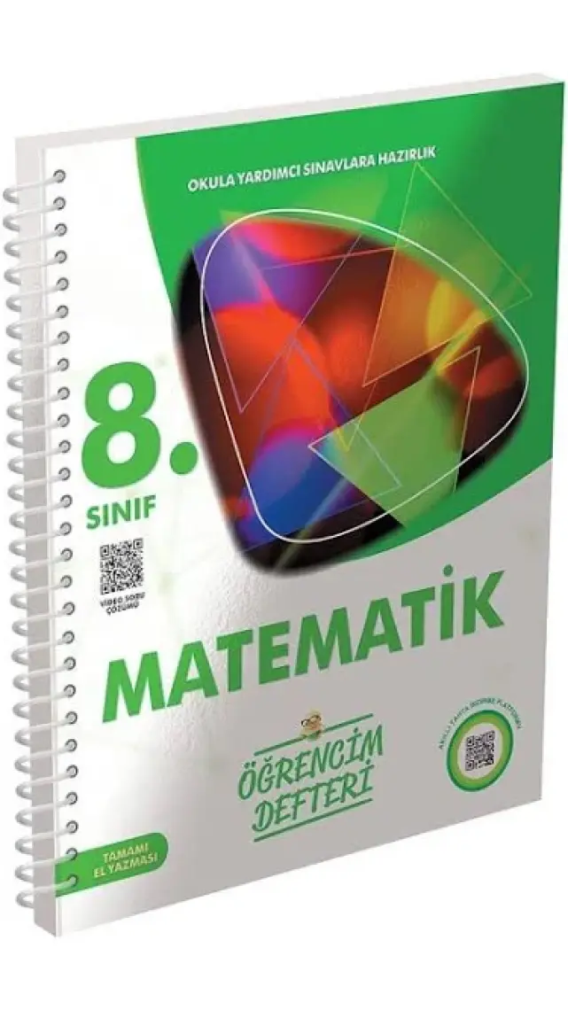 Murat Yayınları 8.Sınıf Matematik Öğrencim Defteri