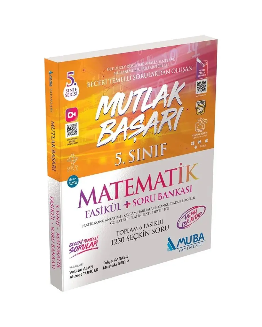 Muba Yayınları Mutlak Başarı 5. Sınıf Matematik Fasikül - Soru Bankası