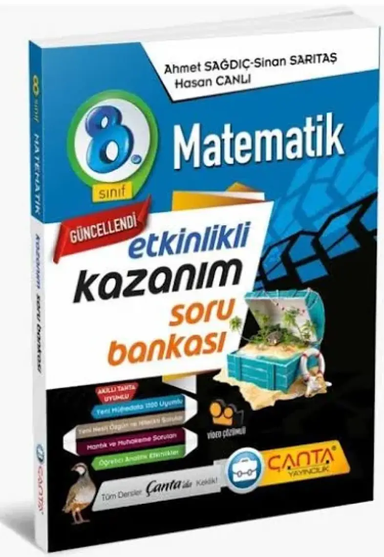 Çanta Yayınları 8. Sınıf Kazanım Matematik Soru Bankası