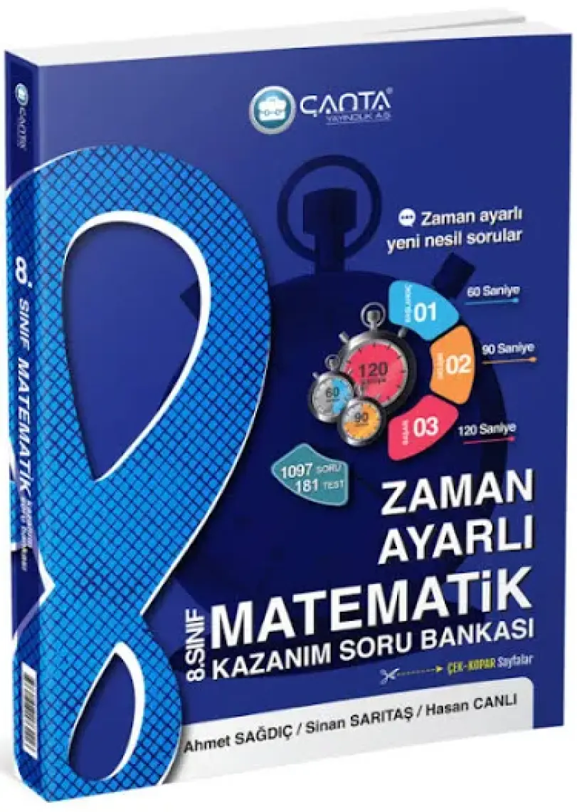 Çanta Yayınları 8. Sınıf Kazanım Matematik Soru Bankası