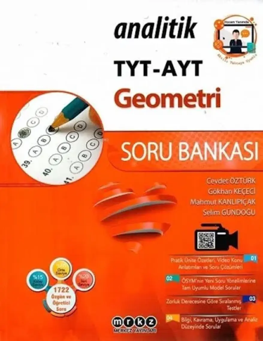 Tyt Ayt Geometri Analitik Soru Bankası