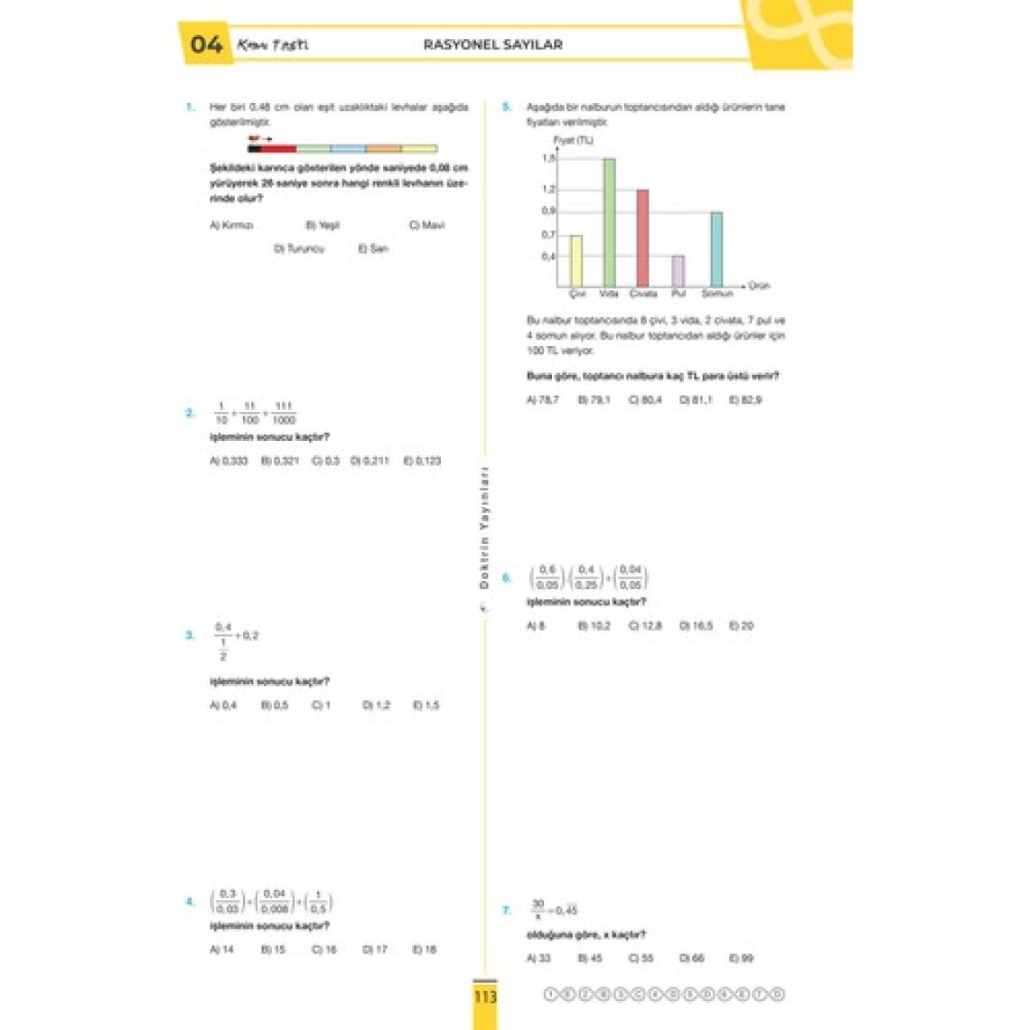 Doktrin Yayınları TYT Sıfırdan Sonsuza Matematik Konu Özetli Soru Bankası