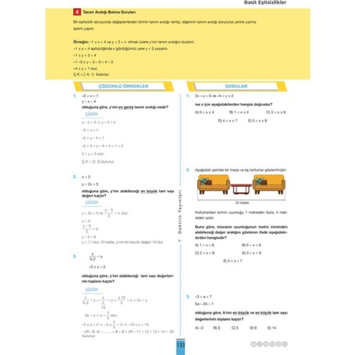 Doktrin Yayınları TYT Sıfırdan Sonsuza Matematik Konu Özetli Soru Bankası