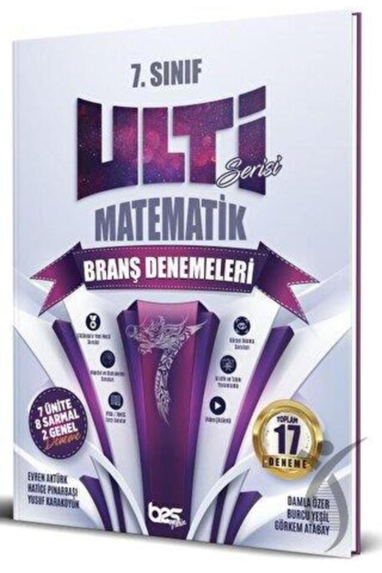 Bes yayınları 7. Sınıf Matematik Ulti Serisi Denemeleri