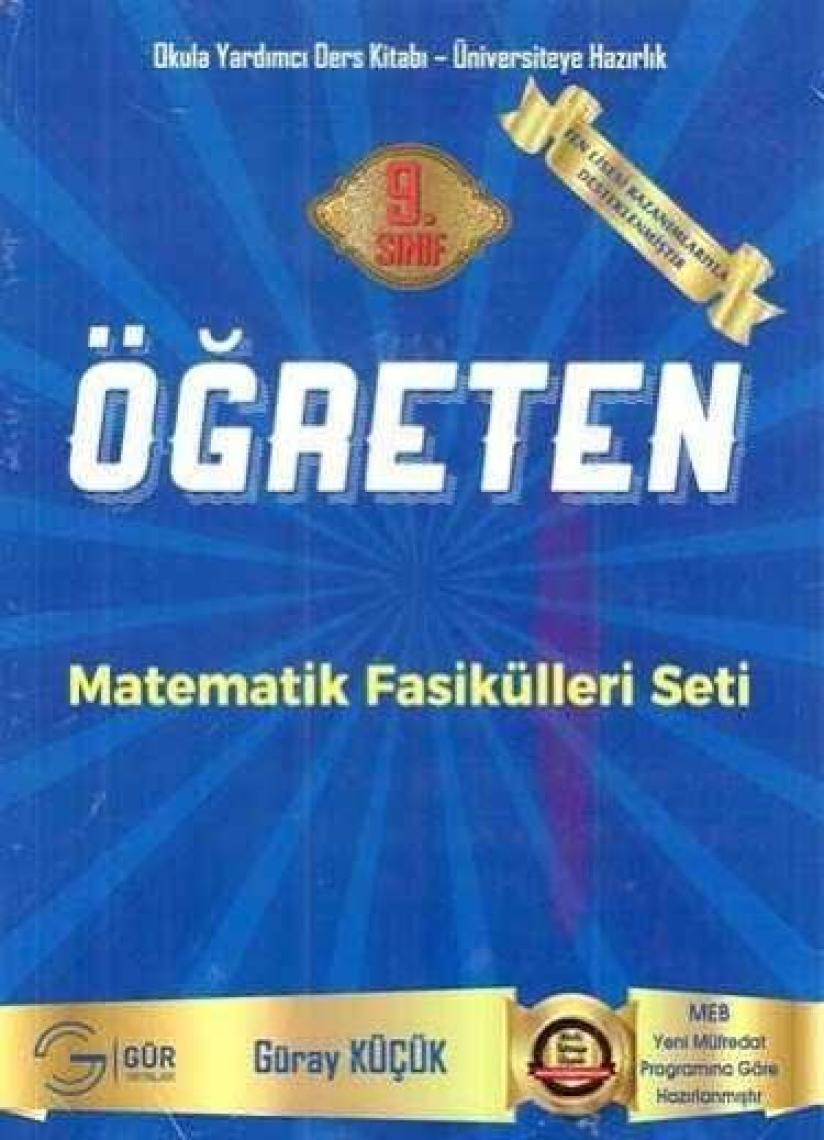 Gür Yayınları 9.Sınıf Öğreten Master Matematik Seti
