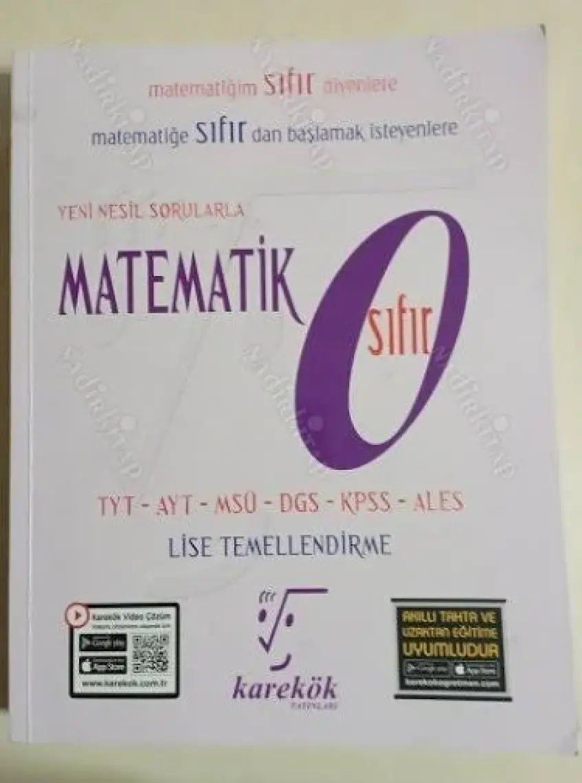 Yks Sıfır Matematik Soru Bankası