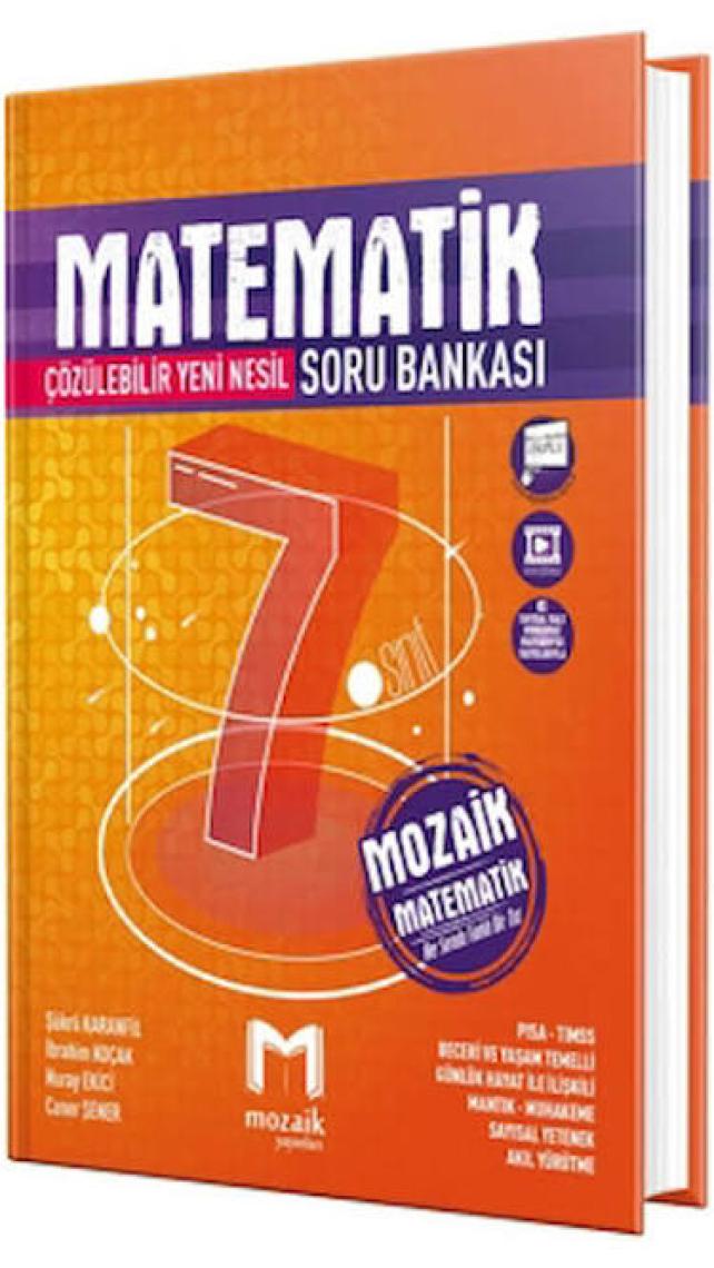 Mozaik Yayınları 7. Sınıf Matematik Soru Bankası 2024