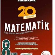 Okyanus Yayınları 8. Sınıf Master 20 Matematik Denemesi