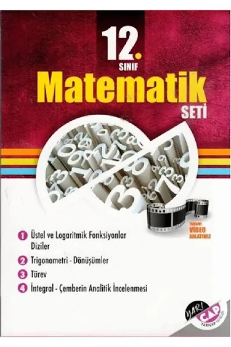 Yarıçap Yayınları 12. Sınıf Matematik Seti