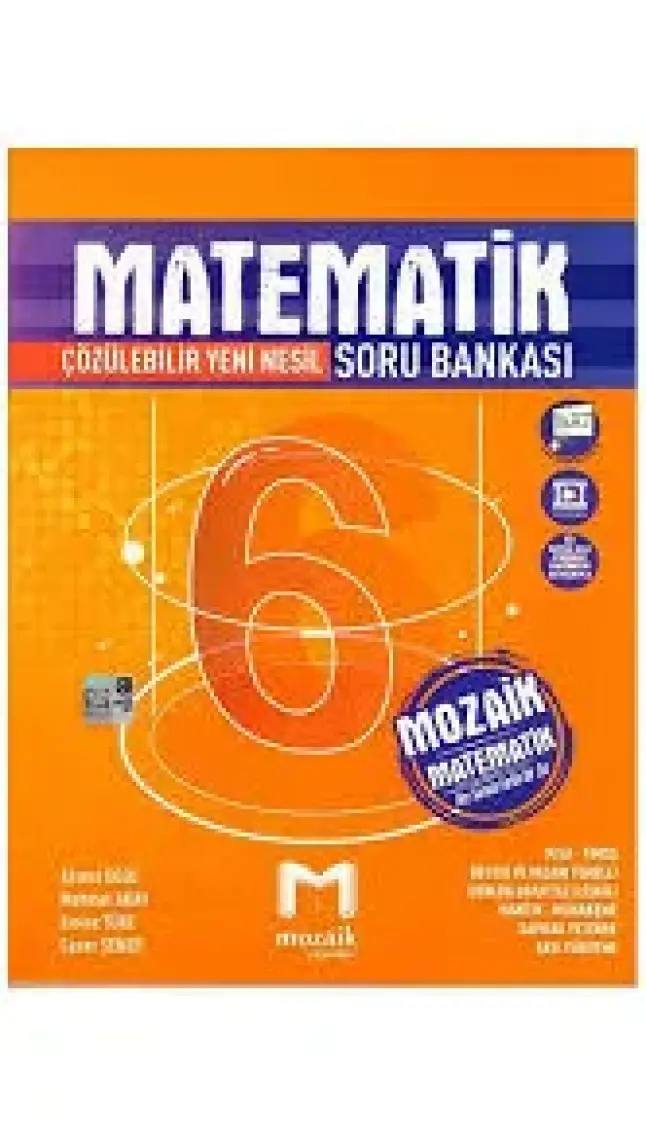 Mozaik Yayınları 6. Sınıf Matematik Soru Bankası