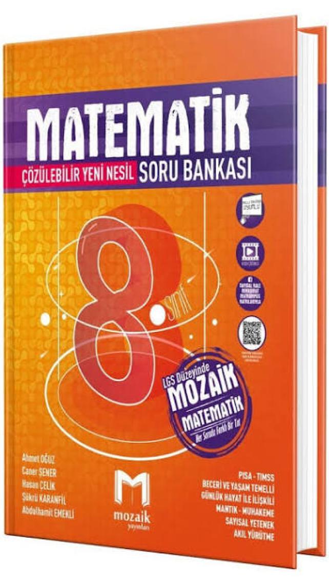 Mozaik Yayınları 8. Sınıf Matematik Soru Bankası