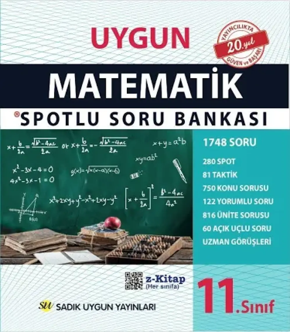 Sadık Uygun Yayınları Matematik Spotlu Soru Bankası 11. Sınıf
