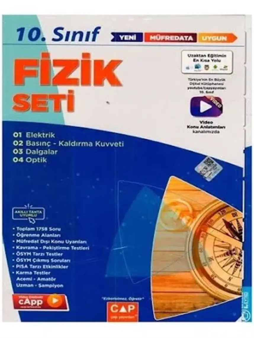 Çap 10. Sınıf Fen Lisesi Fizik Seti