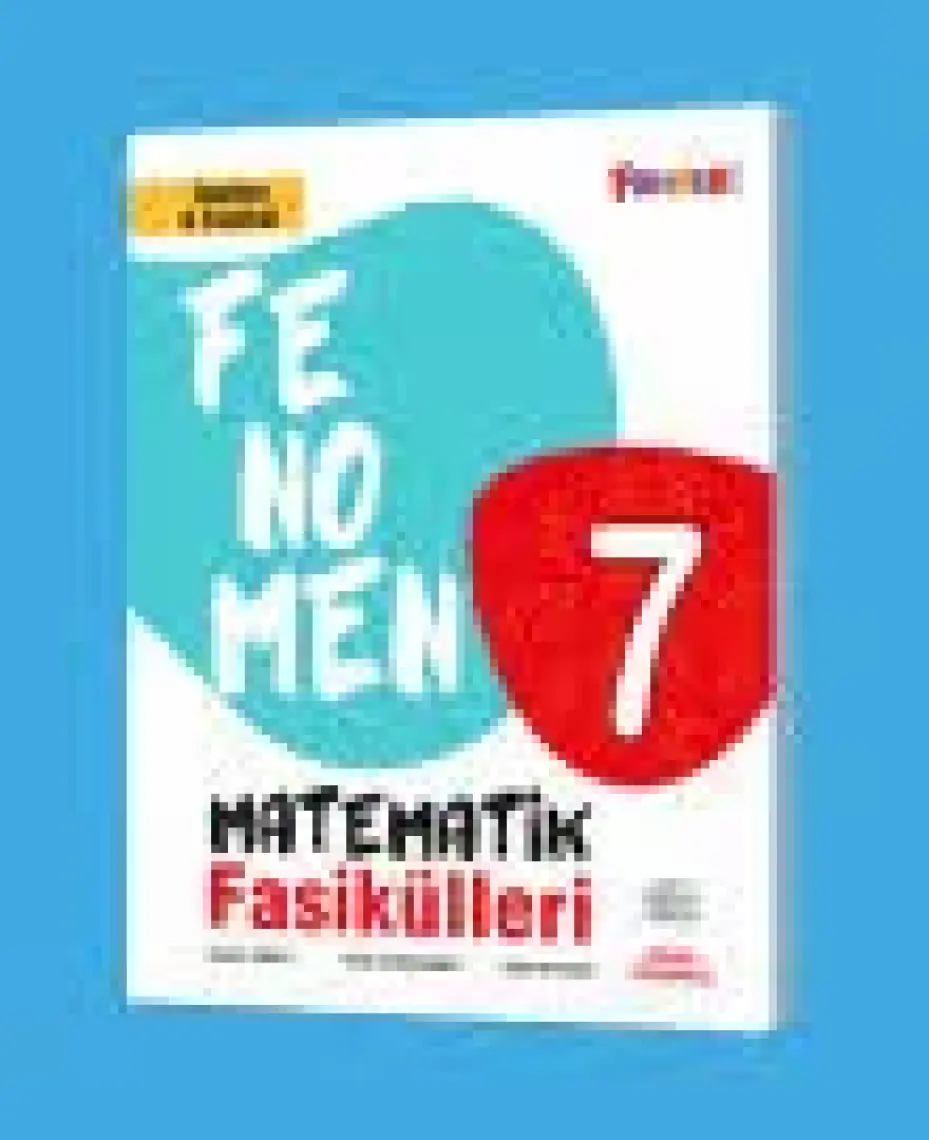 Fenomen Yayıncılık  7. Sınıf Matematik Konu Özetli Soru Bankası Fasikülleri 6 Fasikül