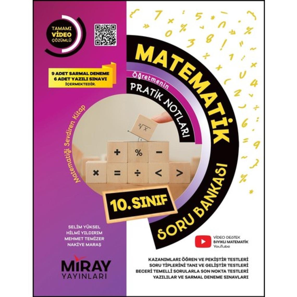 Miray Yayınları 10. Sınıf Matematik Soru Bankası