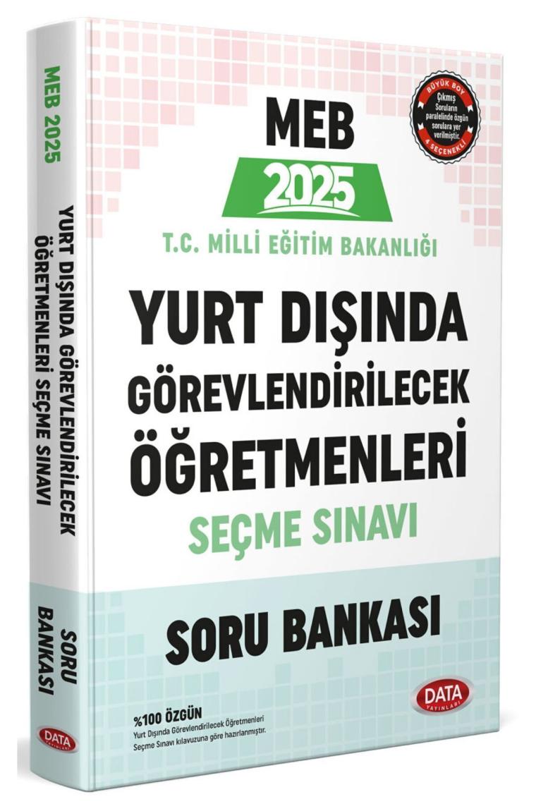 2025 Meb Yurt Dışında Görevlendirilecek Öğretmenleri Seçme Sınavı Soru Bankası