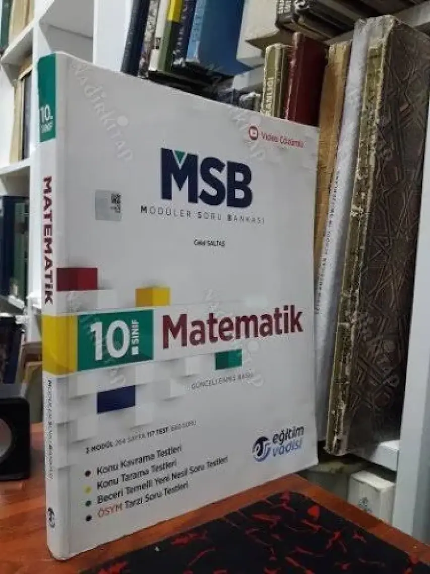 Eğitim Vadisi Yayınları 10.Sınıf Matematik Modüler Soru Bankası