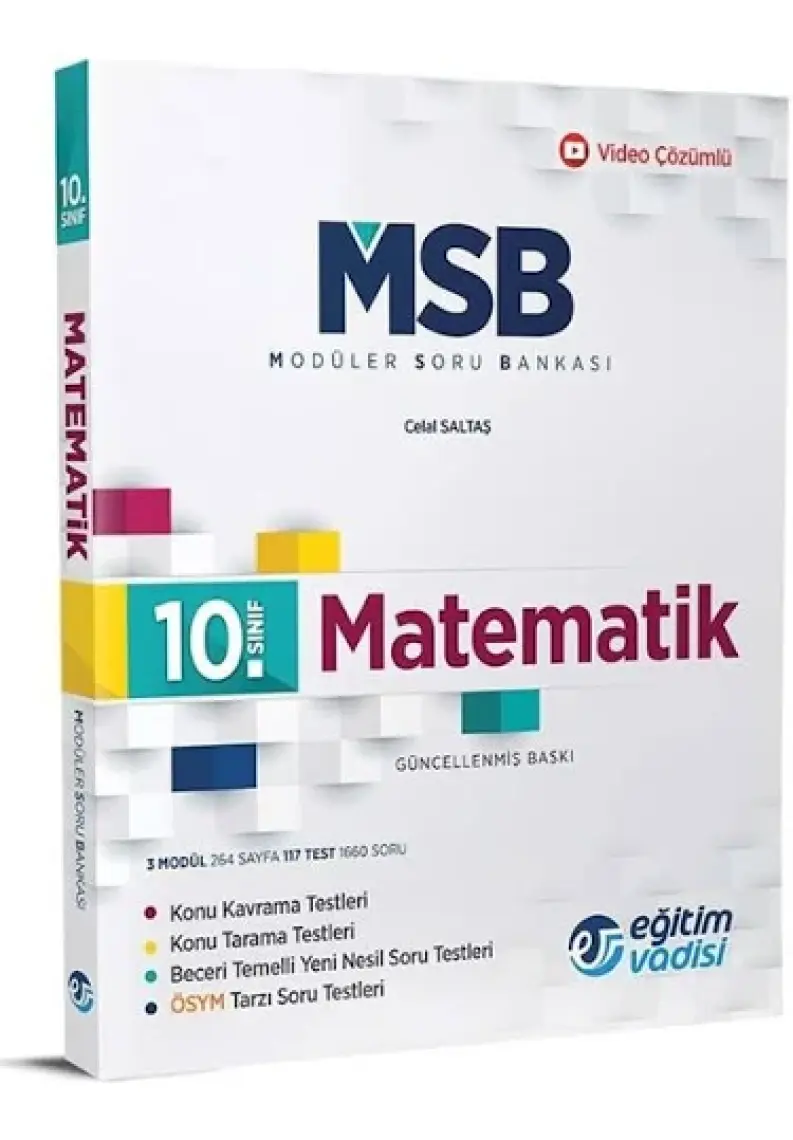 Eğitim Vadisi Yayınları 10.Sınıf Matematik Modüler Soru Bankası
