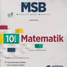Eğitim Vadisi Yayınları 10.Sınıf Matematik Modüler Soru Bankası