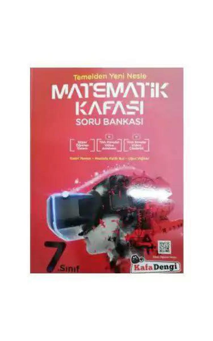 Kafa Dengi Yayınları 7.Sınıf Matematik Kafası Soru Bankası (Tümü Video Çözümlü)