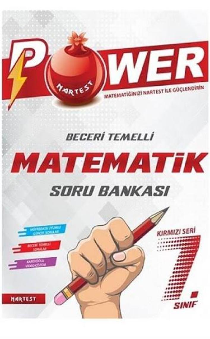 Nartest Yayınevi 7. Sınıf Power-Up Matematik Soru Bankası