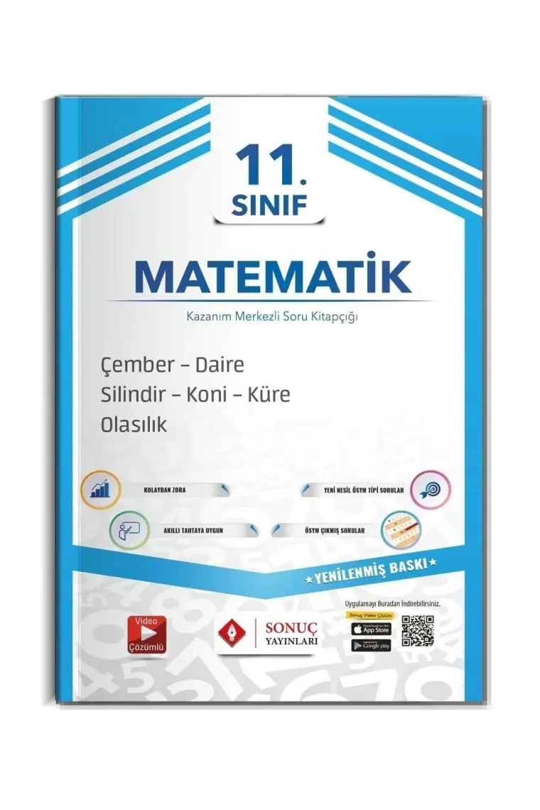 Sonuç Yayınları 11. Sınıf Matematik Modüler Set