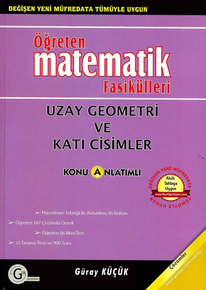Gür Yayınları Öğreten Matematik Fasikülleri Uzay Geometri Ve Katı Cisimler