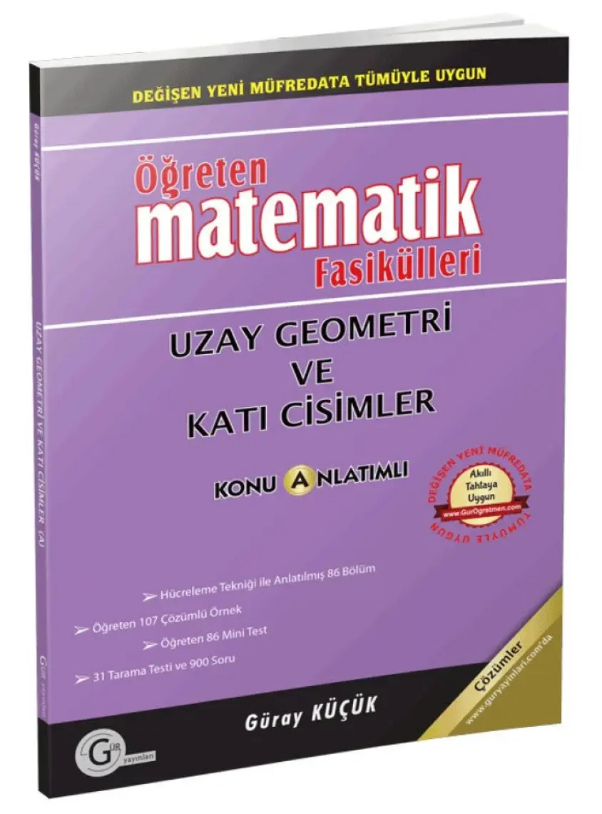 Gür Yayınları Öğreten Matematik Fasikülleri Uzay Geometri Ve Katı Cisimler