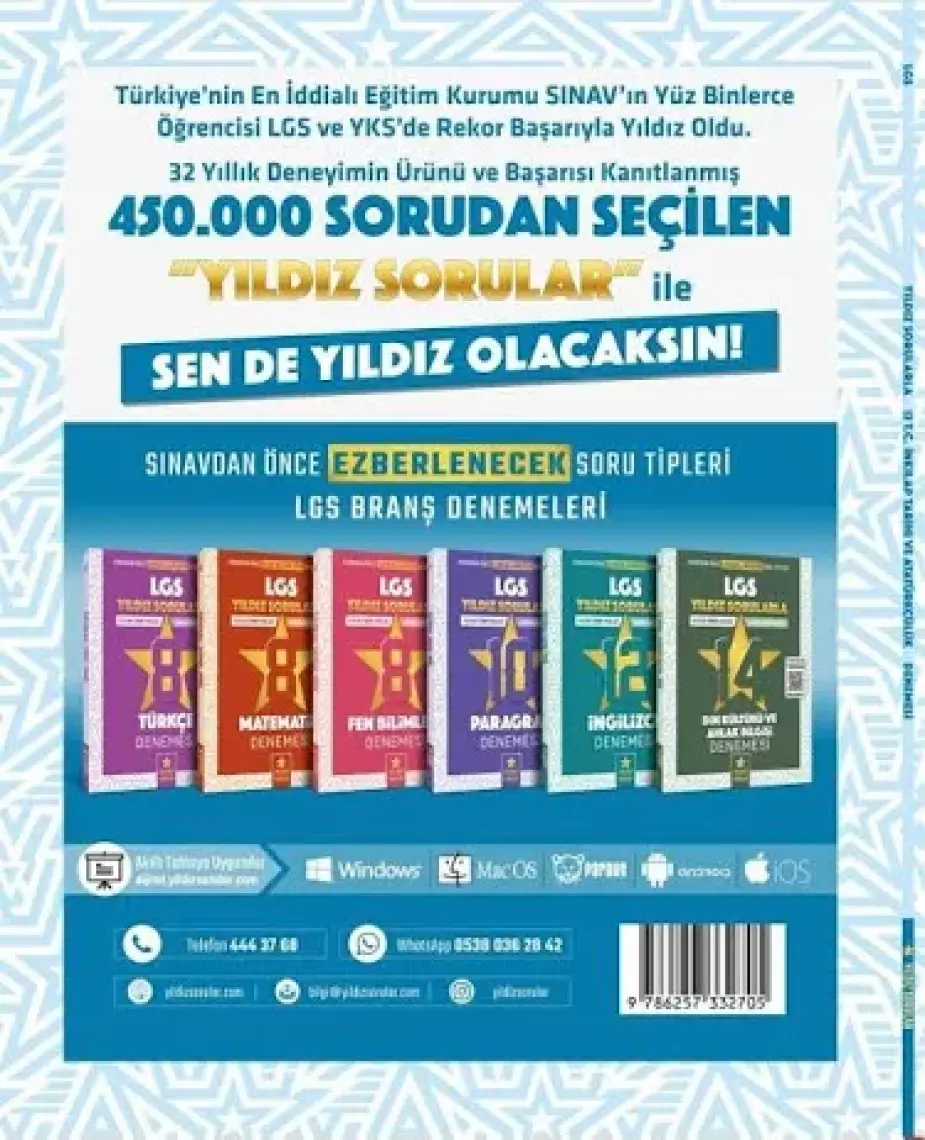 Yıldız Sorular 8. Sınıf Lgs T.c. Inkılap Tarihi Ve Atatürkçülük 12 Deneme