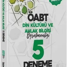 Süper Fiyat - Isem Öabt Din Kültürü Ve Ahlak Bilgisi Öğretmenliği 5 Deneme Çözümlü - Asya Tekin Isem