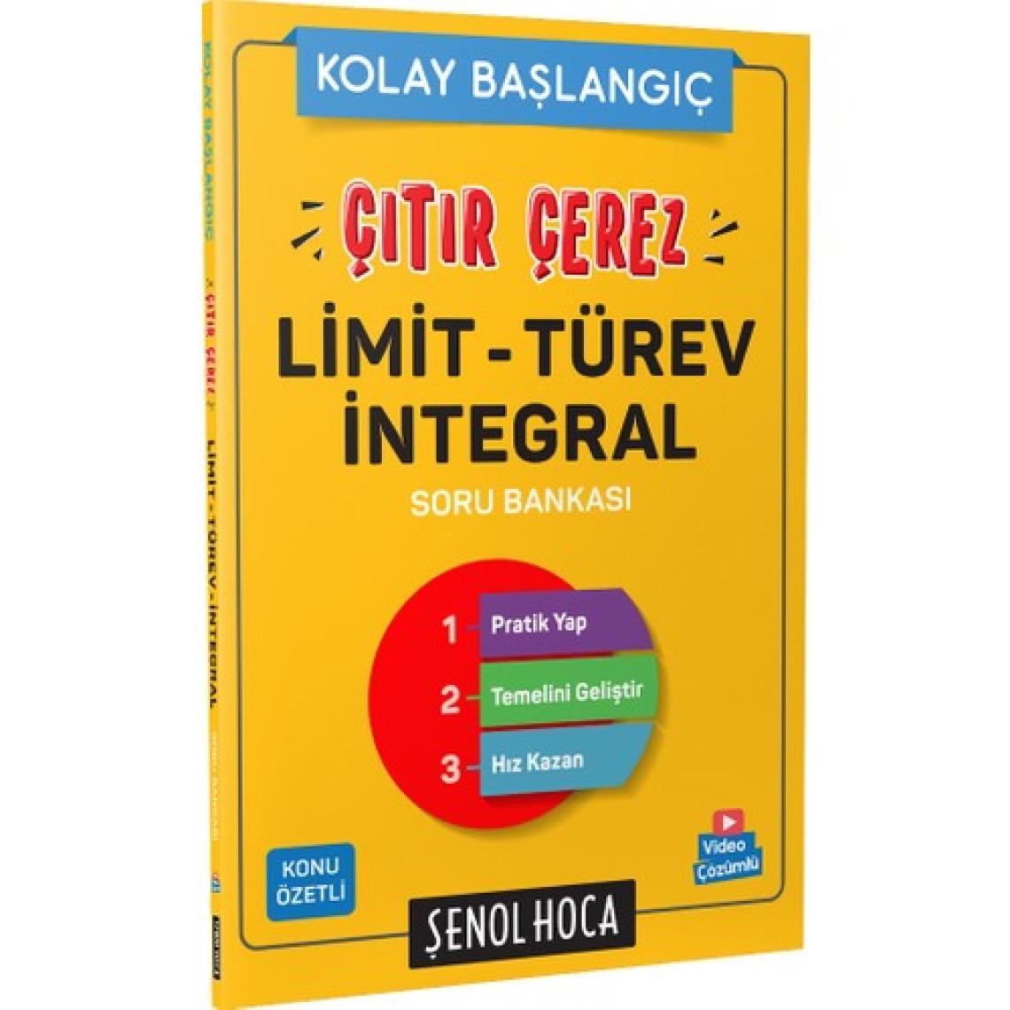Şenol Hoca Yayınları Çıtır Çerez Limit Türev İntegral