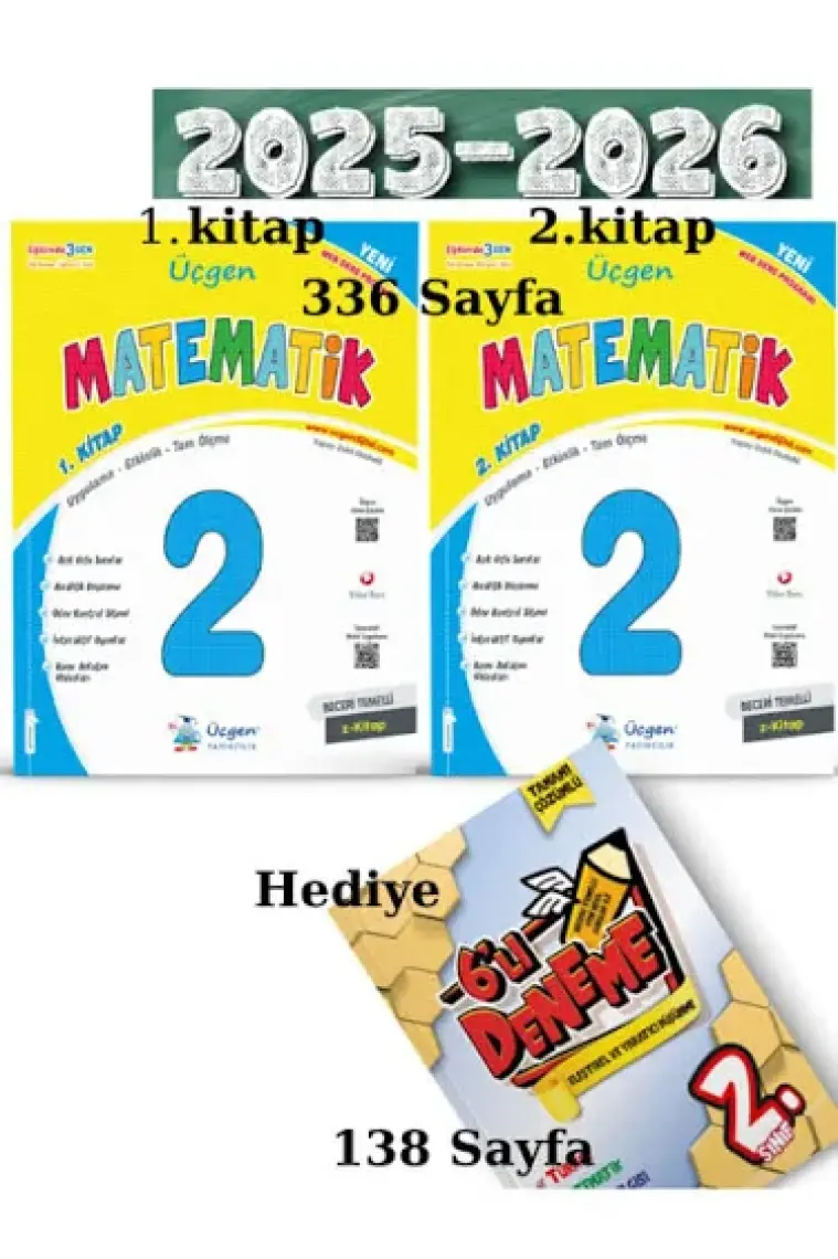 Üçgen Yayıncılık 2. Sınıf Yeni Nesil Matematik Yolculuğu (Ciltli)