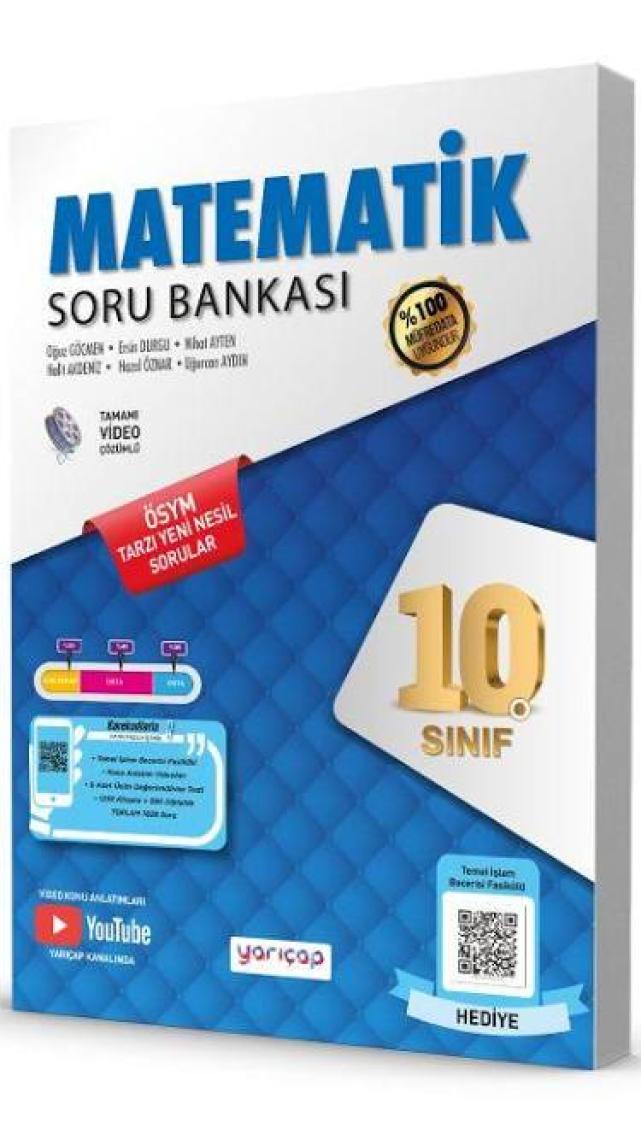Yarı Çap Yayınları 10. Sınıf Matematik Soru Bankası