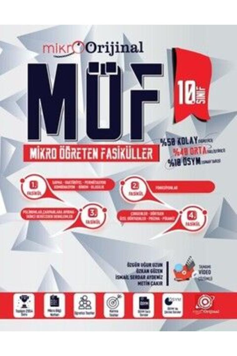 Orijinal Mikro 10. Sınıf Matematik Möf Mikro Öğreten Fasiküller