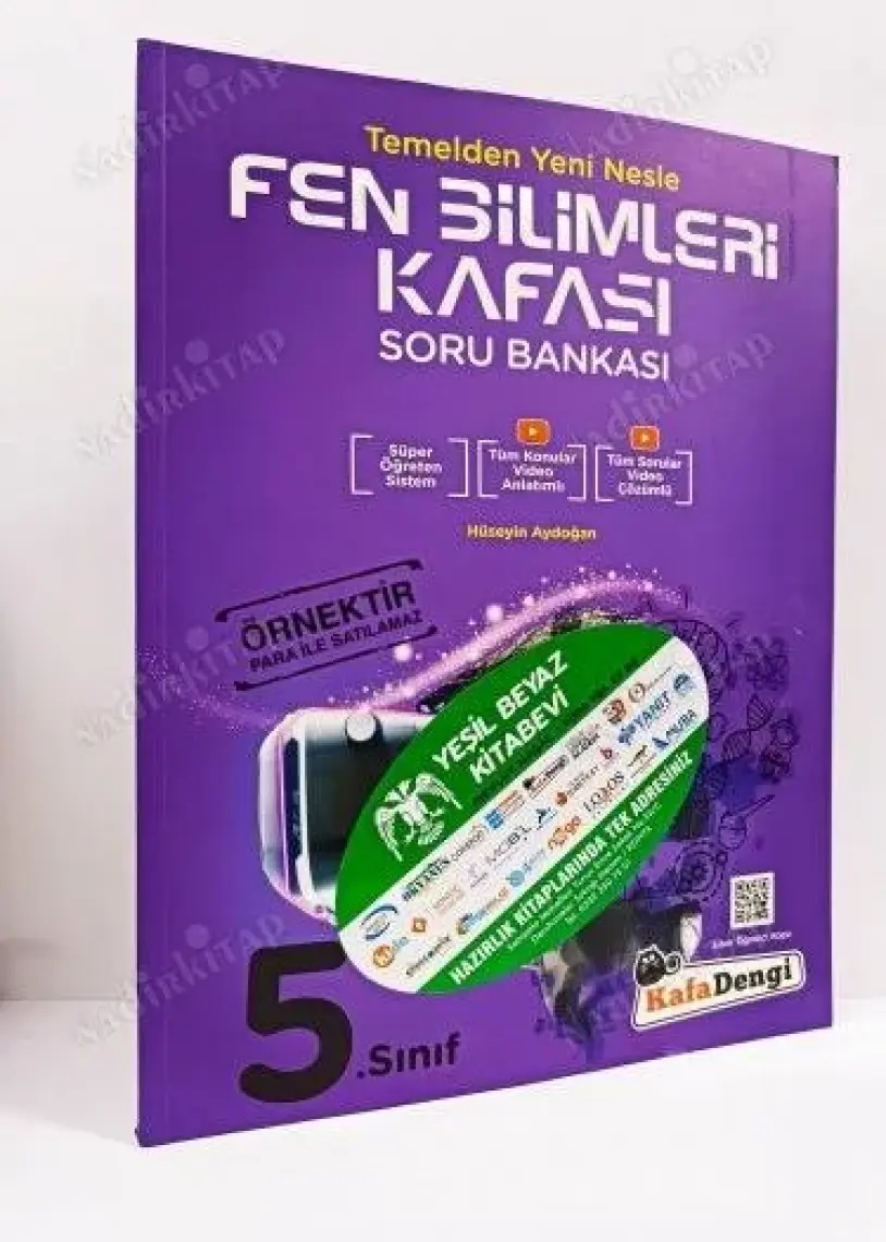Kafa Dengi Yayınları 5.Sınıf Matematik Kafası Soru Bankası (Tümü Video Çözümlü)