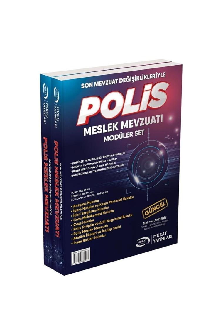 2023 Polis Meslek Mevzuatı Komiser Yardımcılığı Ve Misyon Koruma Konu Set