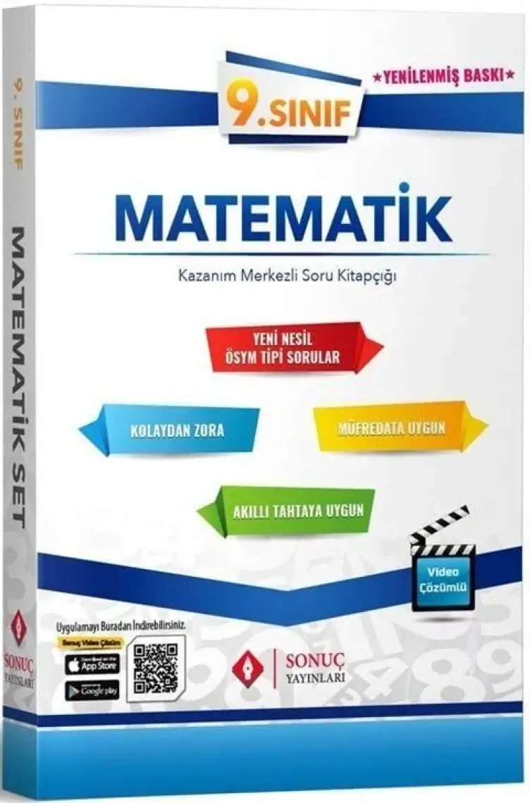 Sonuç Yayınları  9.Sınıf Matematik Modüler Set