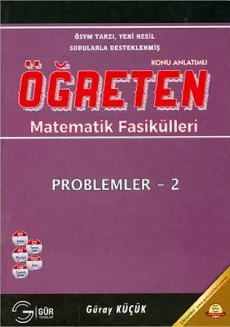 Gür Yayınları Öğreten Matematik Fasikülleri Problemler 2