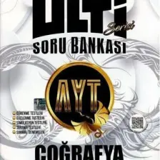 Ulti Yayınları Ayt Coğrafya Soru Bankası 2024-2025