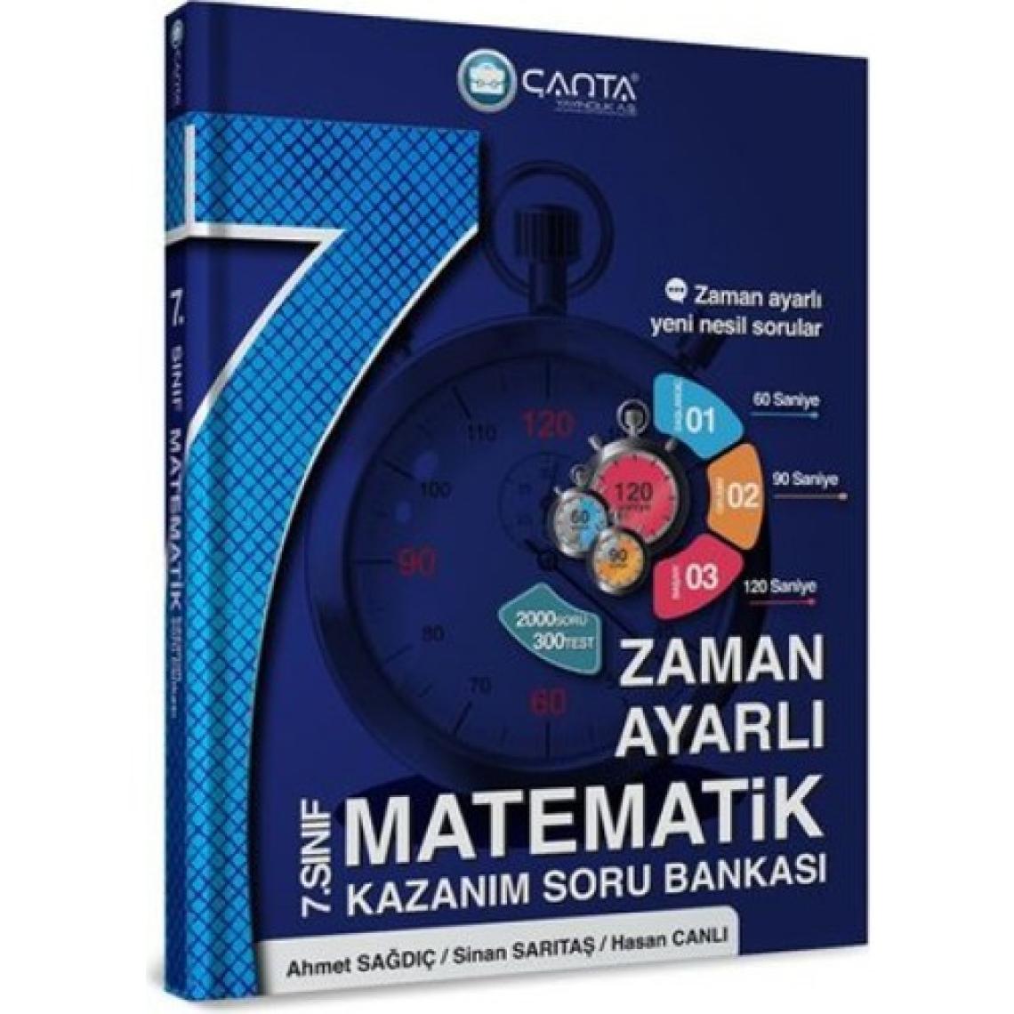 Çanta Yayınları 7.Sınıf Matematik Zaman Ayarlı Kazanım Soru Bankası