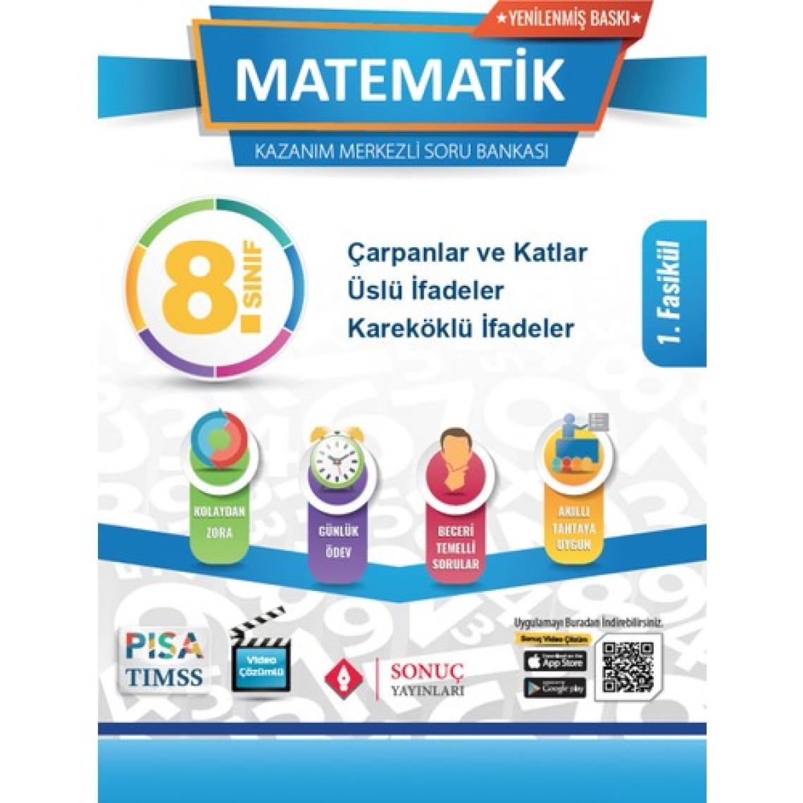 Sonuç Yayınları Yayıncılık 8.Sınıf Matematik Modüler Set