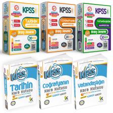Kpss Ön Lisans Tarih Coğrafya Vatandaşlık Kara Kutu Soru Bankası Seti Ve Manifesto Branş Deneme Set