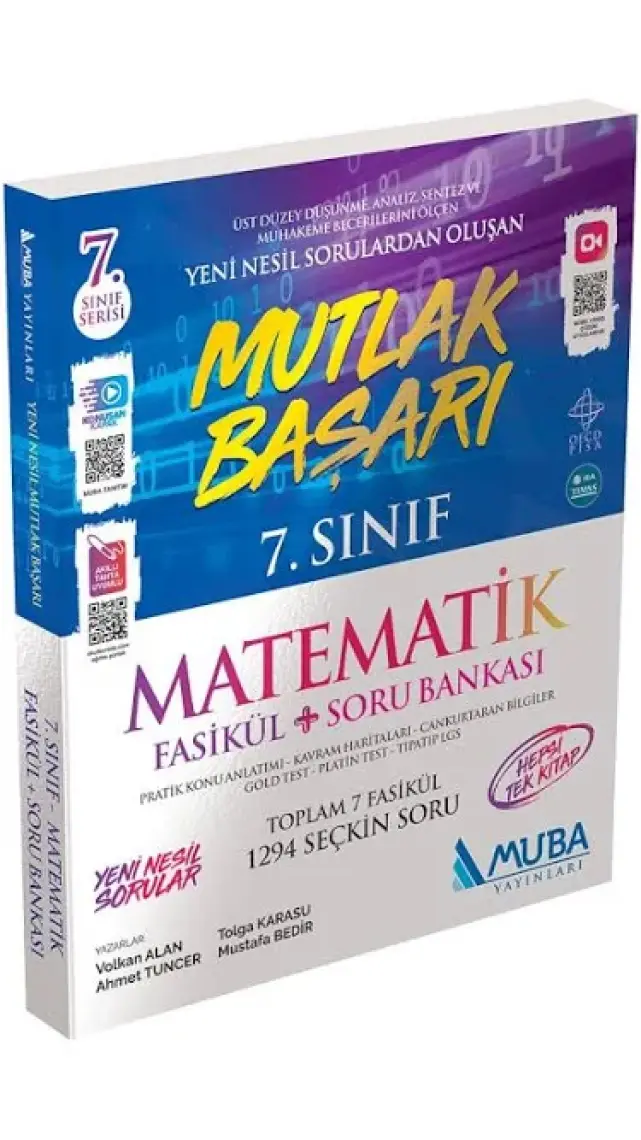 Muba Yayınları Mutlak Başarı 7. Sınıf Matematik Fasikül - Soru Bankası