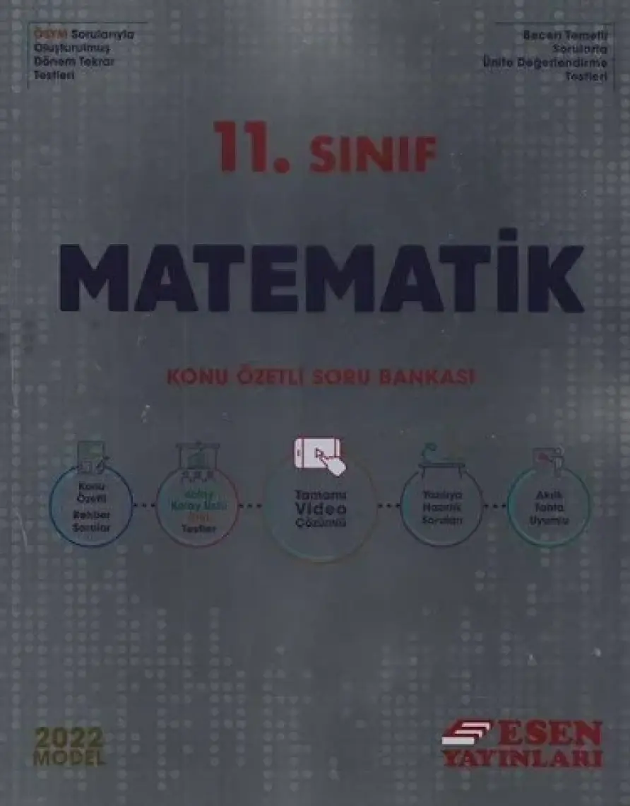 Esen Yayınları 11. Sınıf Matematik Konu Özetli Soru Bankası
