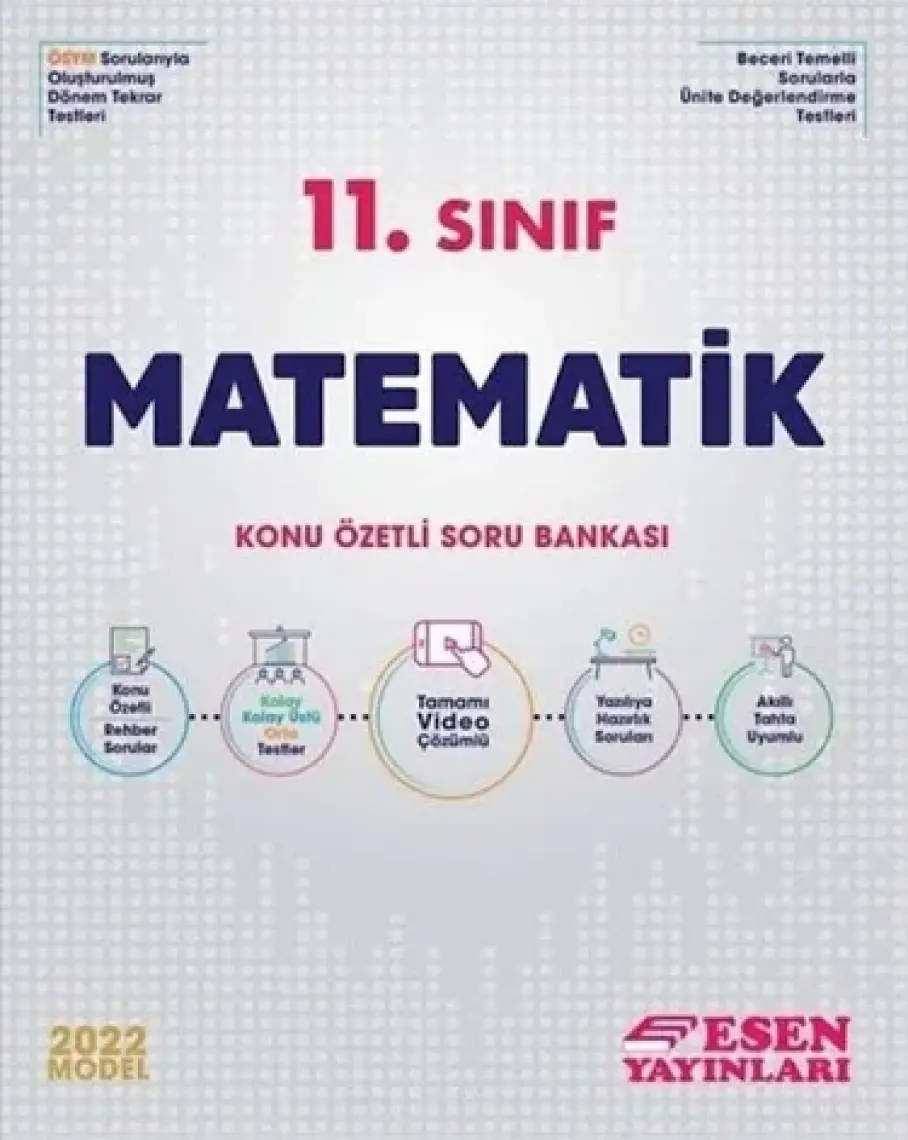 Esen Yayınları 11. Sınıf Matematik Konu Özetli Soru Bankası