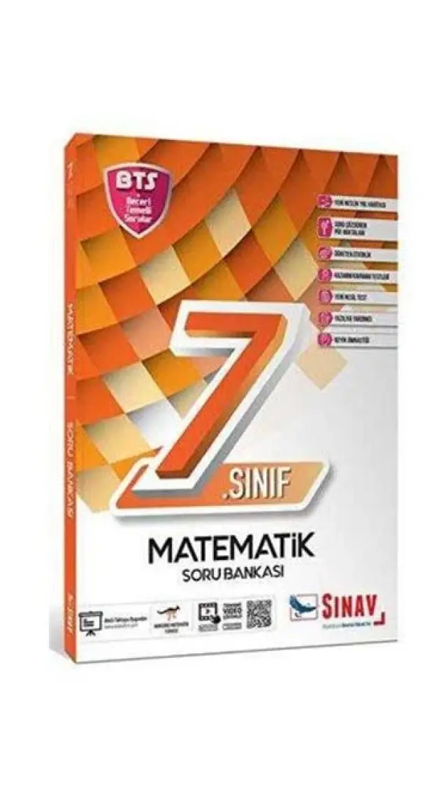 Sınav Yayınları 7. Sınıf Matematik Soru Bankası