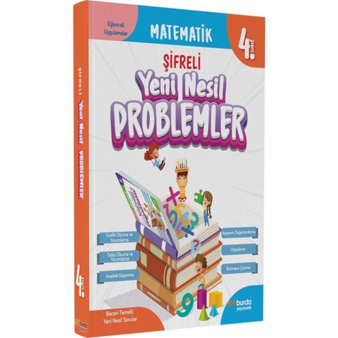 On Burda Yayınları 4. Sınıf Matematik Yeni Nesil Problemler