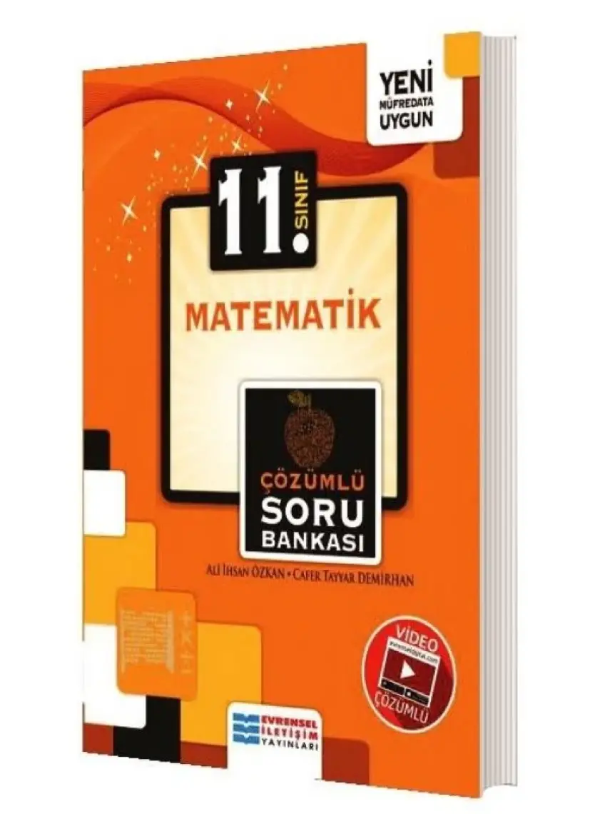 Evrensel İletişim Yayınları 11.Sınıf  Matematikvideo Çözümlü Soru Bankası