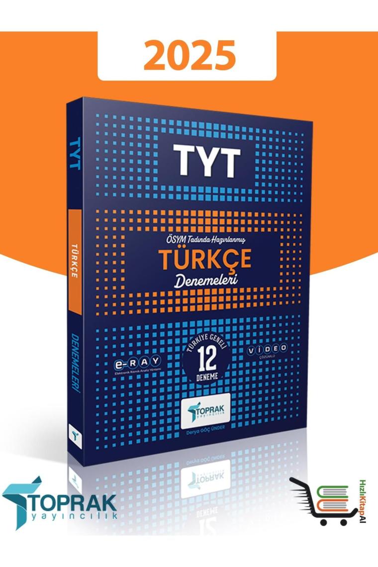 Toprak 2025 Model TYT Türkçe 12'li Deneme