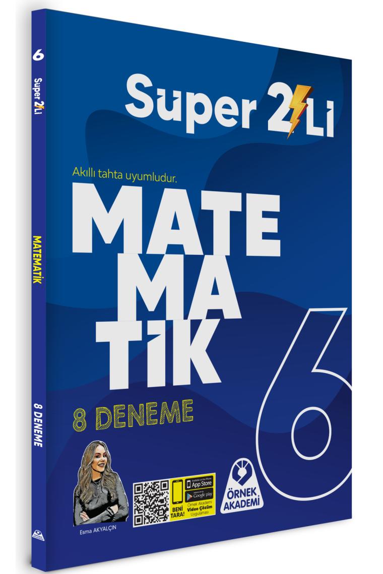 Örnek Akademi 6. Sınıf Matematik 2'li Çalışma Kitabı